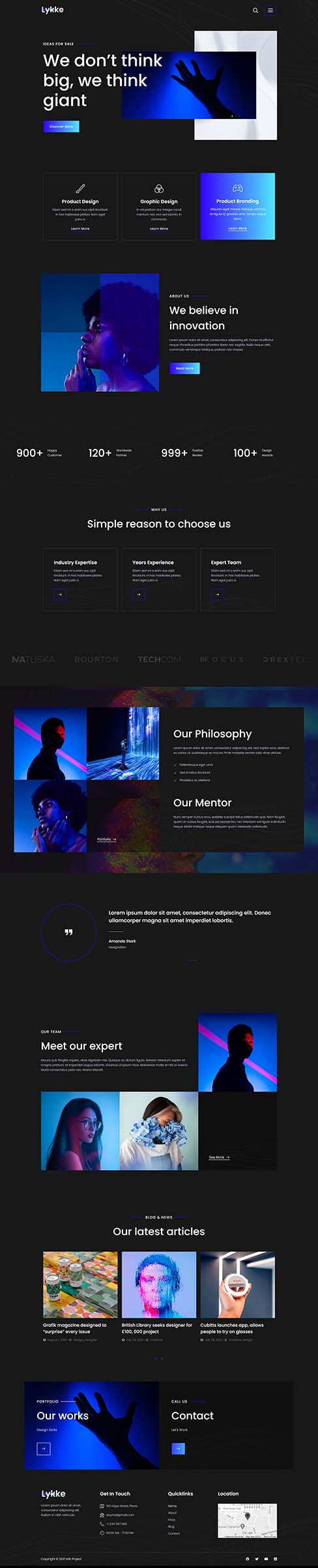 Lykke — Home