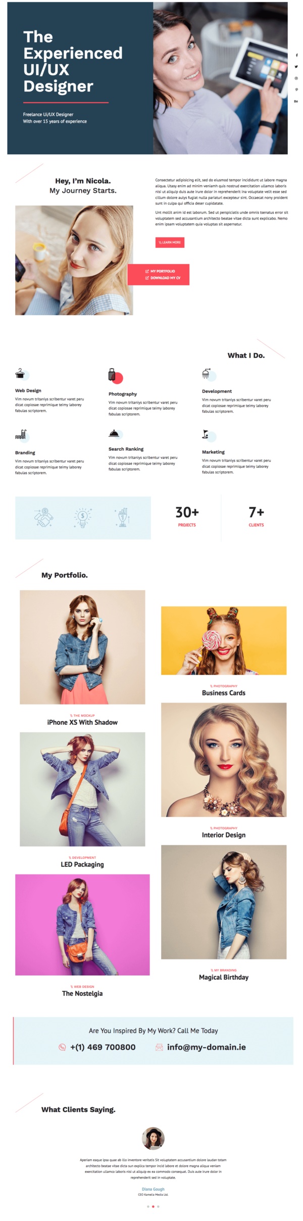 Mashura Elementor Template Kit — Home