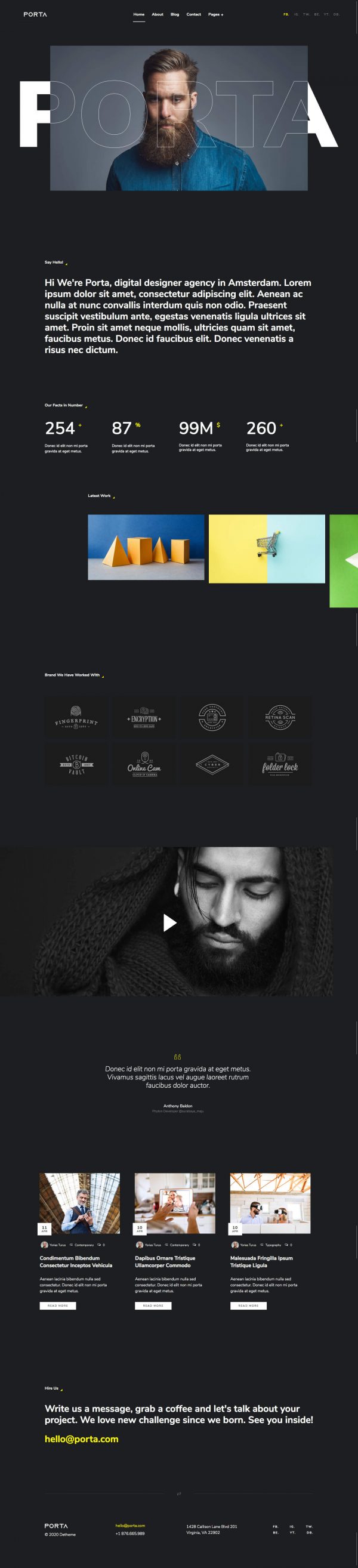 Porta — Home