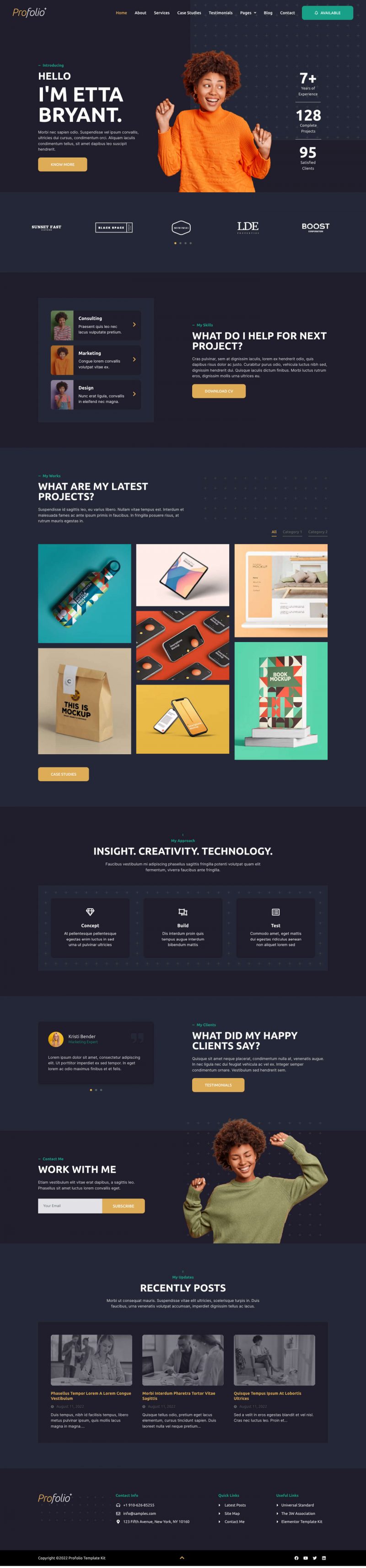 Profolio — Home