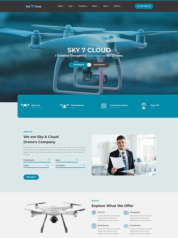 Sky & Cloud — Home
