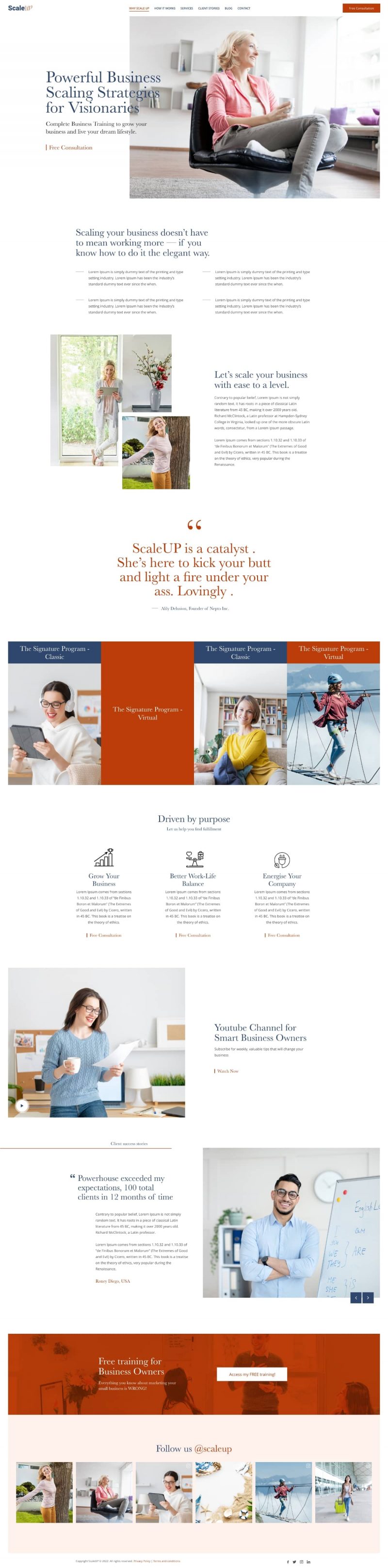 ScaleUP — Home