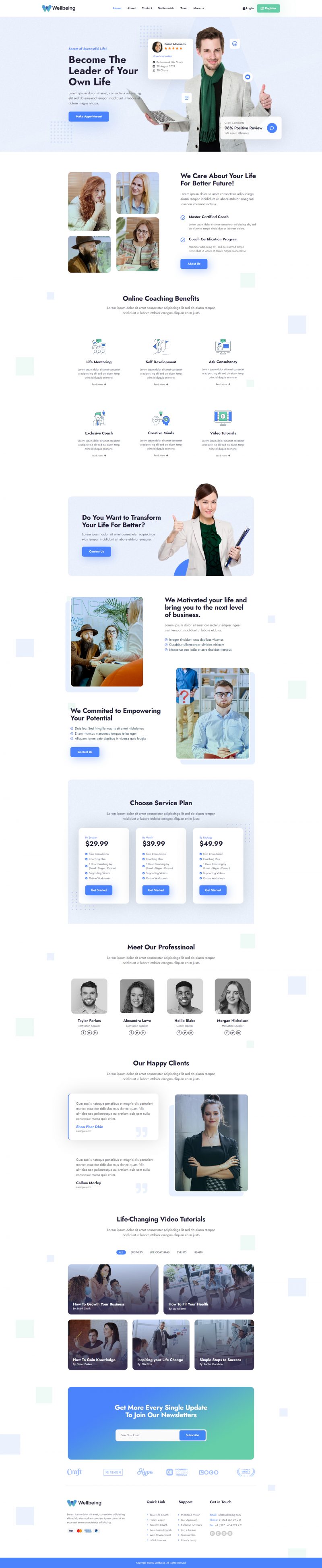 Wellbeing — Home