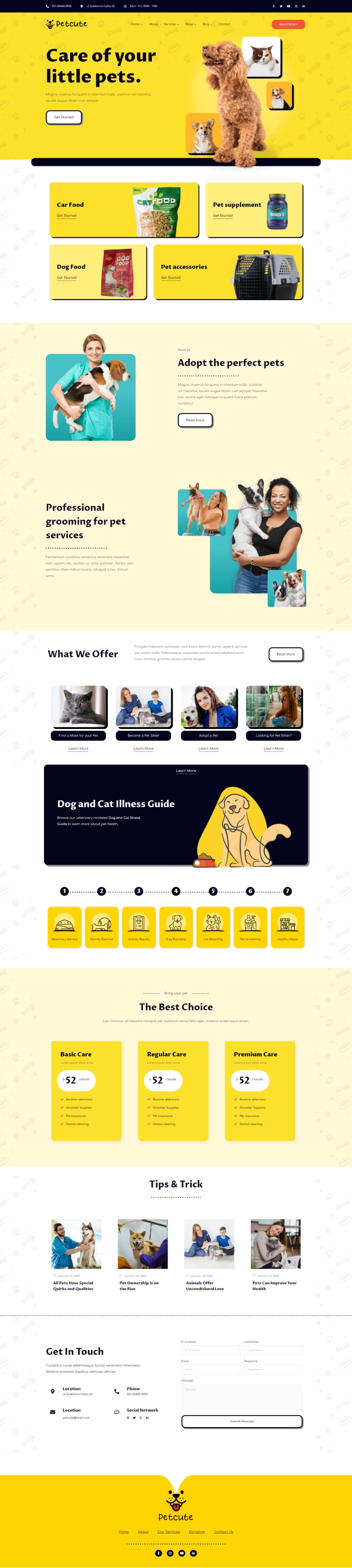 Pet Cute — Home