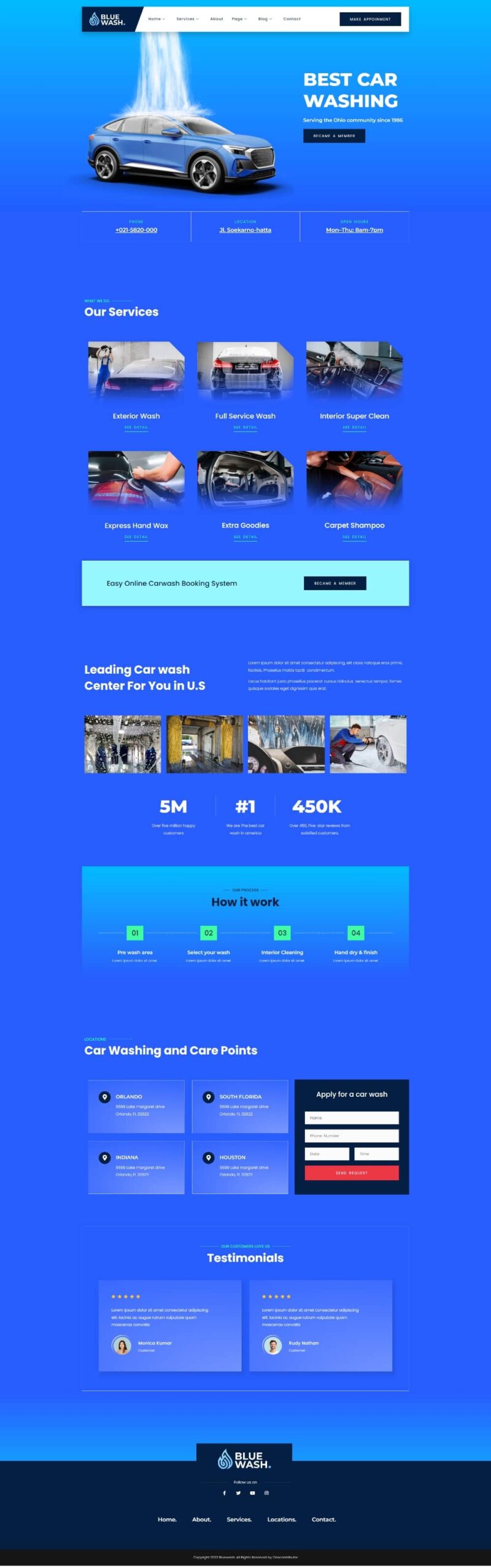 Bluewash — 首页
