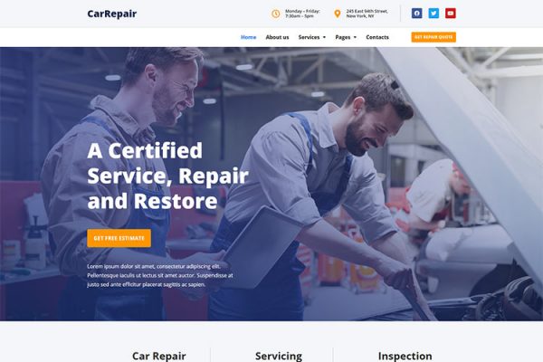 CarRepair — 首页