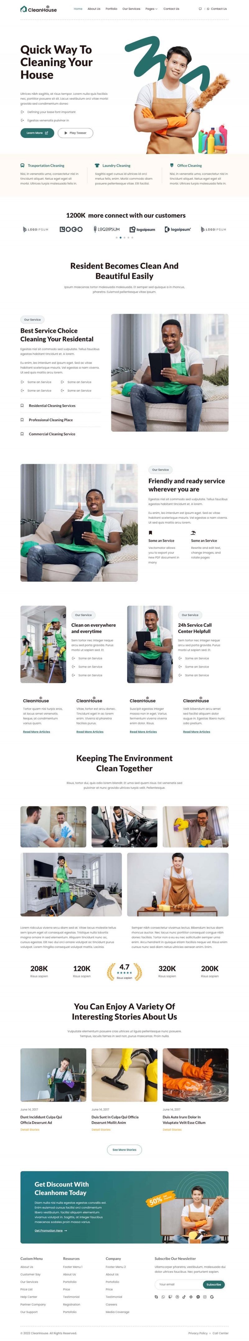 Cleanhouse — 首页