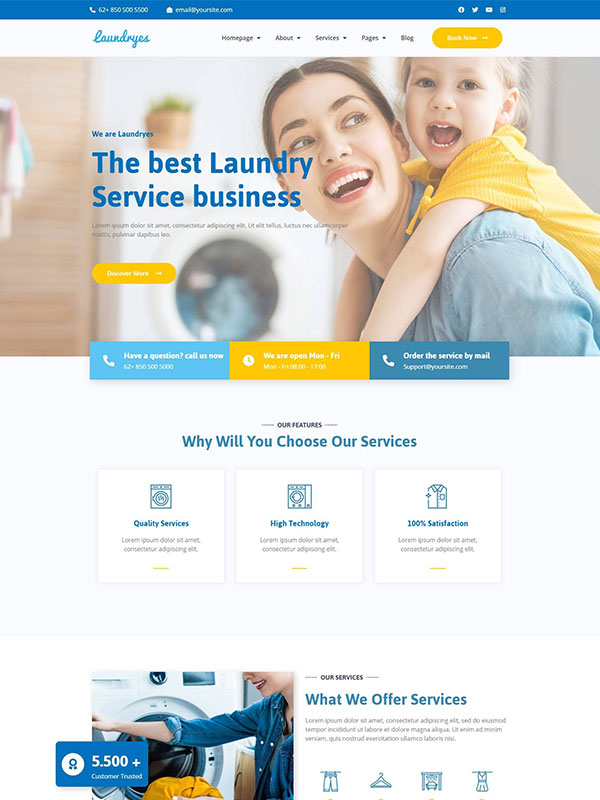 Laundryes — 首页