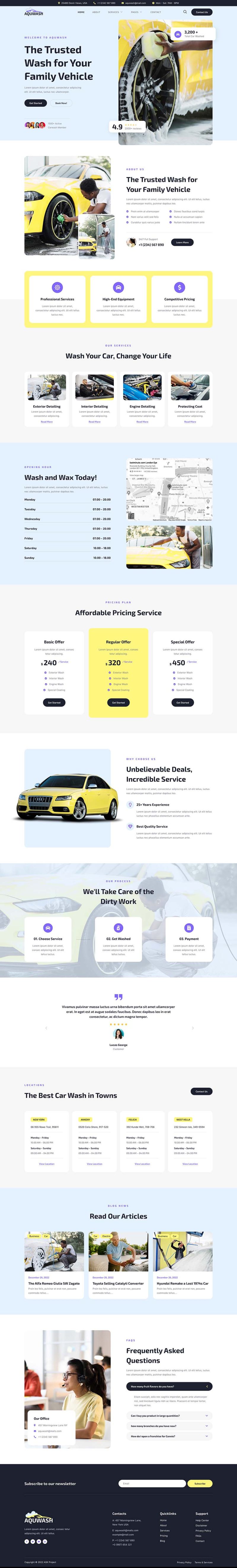 Aquwash — Home