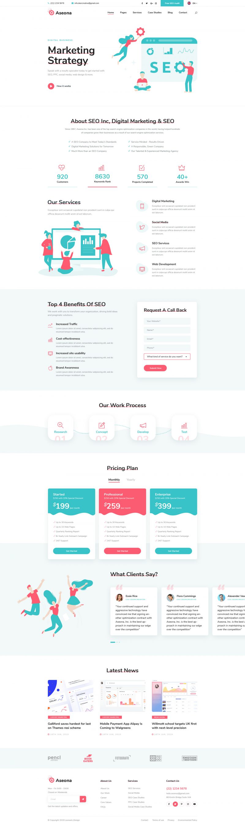 Aseona | SEO Digital Marketing — Home