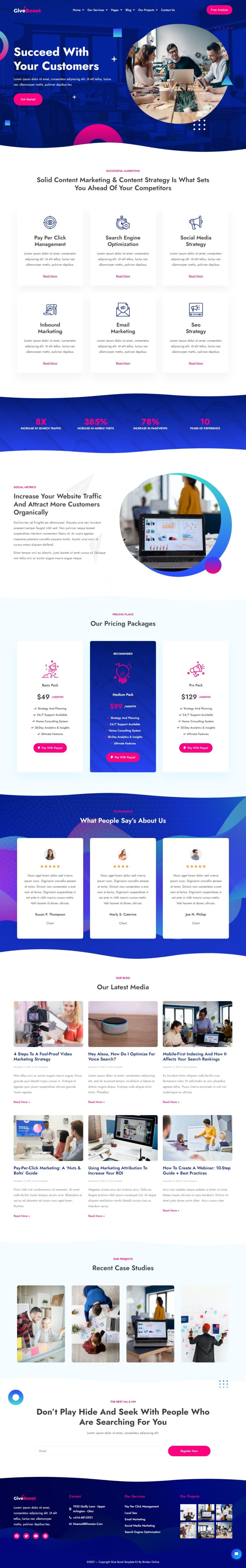 Give Boost — Home