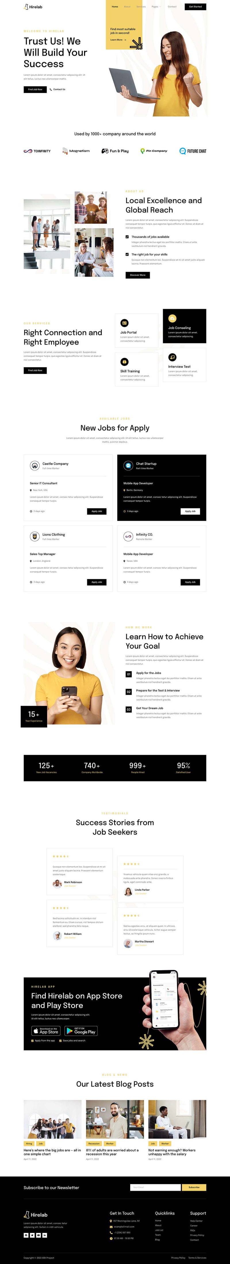 Hirelab — Home