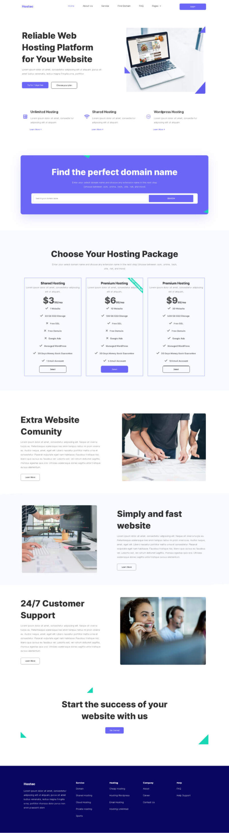 Hostec — Home