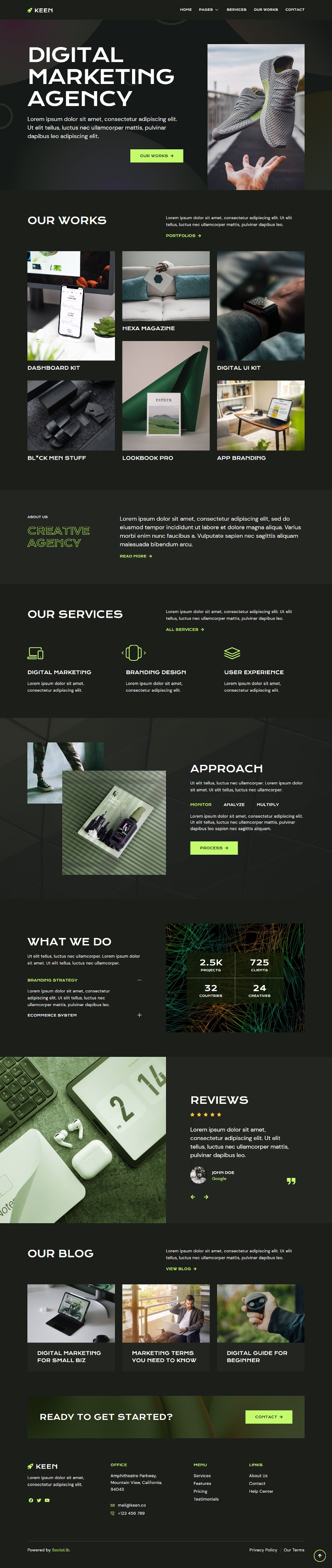 Keen Agency — Home