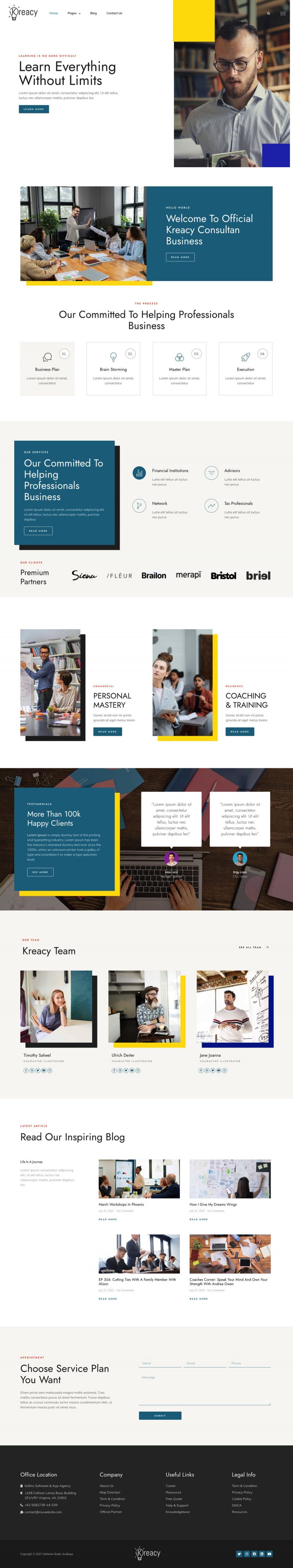 Kreacy — Home