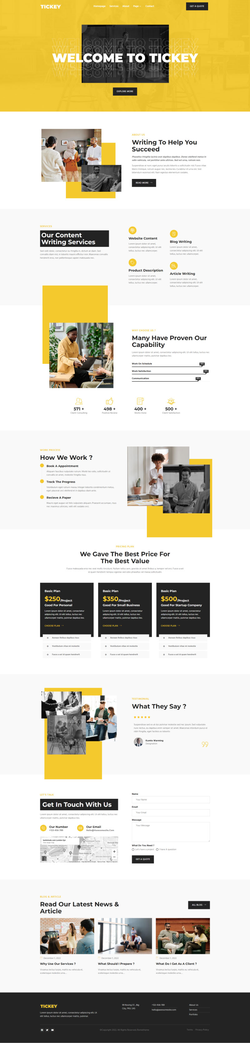 Tickey — Home
