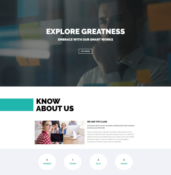 TopClass Elementor Block Kit — Home