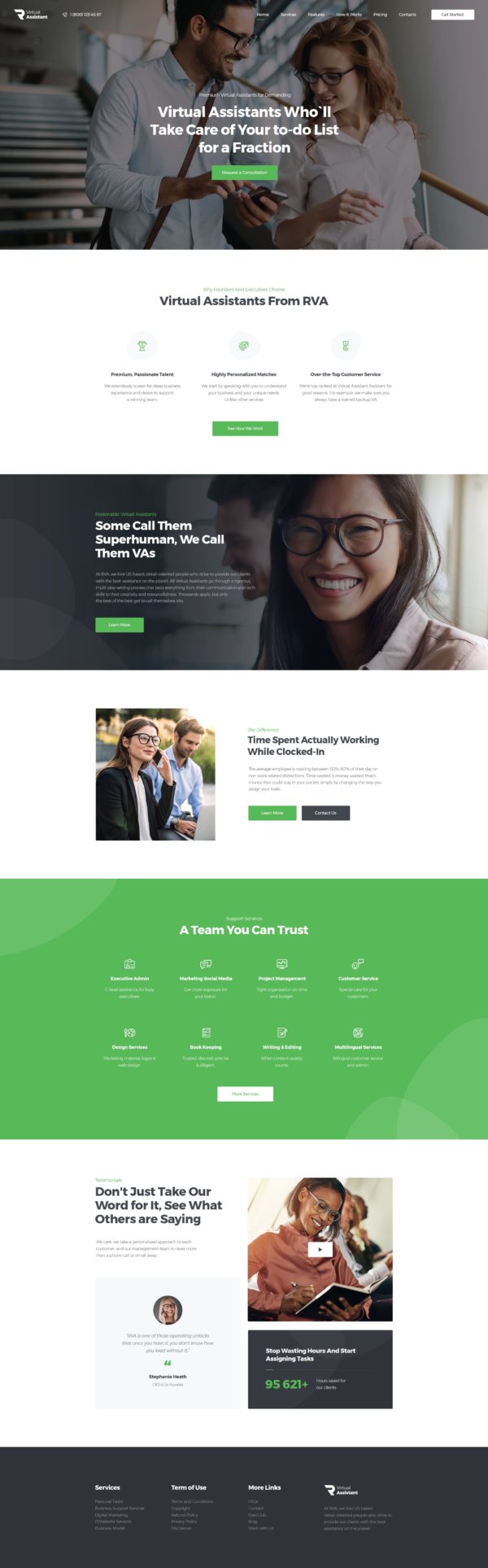 Virtual Assistant — Home