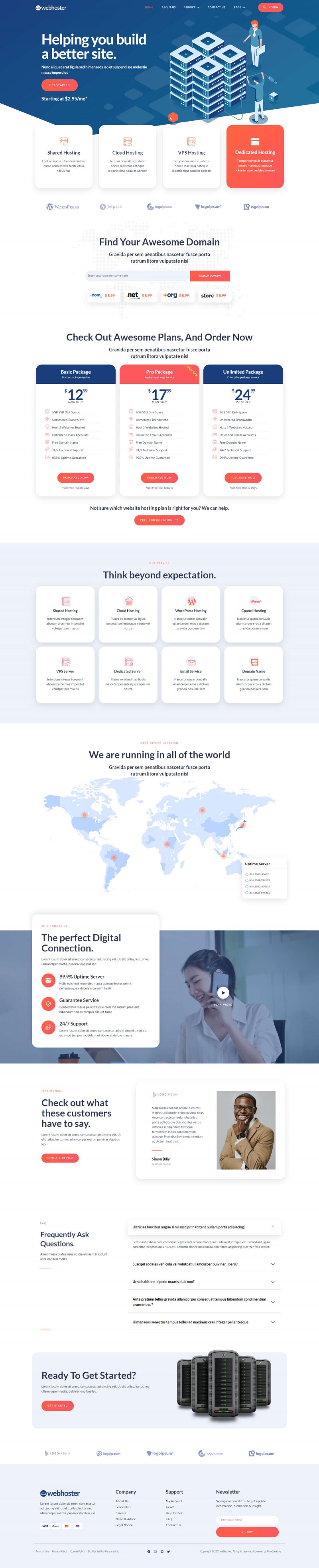 Webhoster — Home