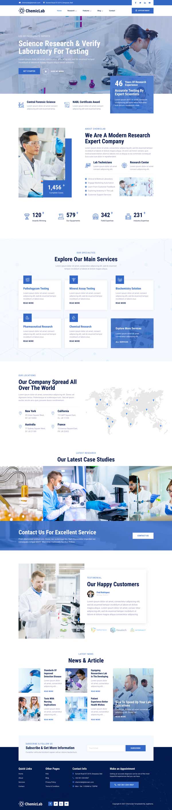 ChemicLab — 首页