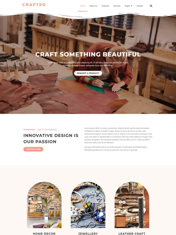 Craftso — 首页