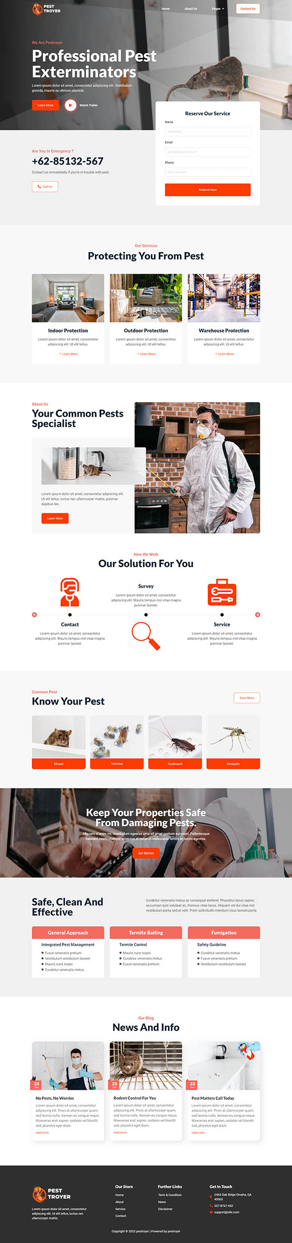 Pestroyer — Home