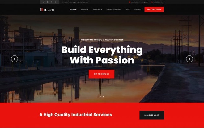 Inusti - Industrial & Factory Business