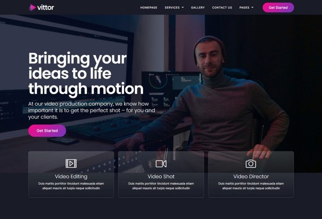 Vittor - Template kit for Video Editing