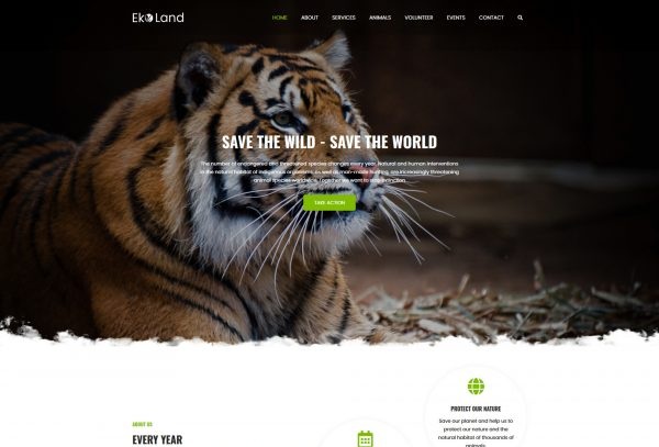 Eko - Environment & Ecology Template KitTemplate Kit