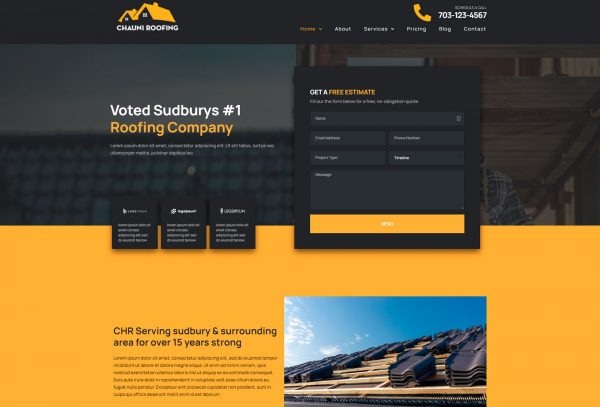 Chauni Roofing Template Kit