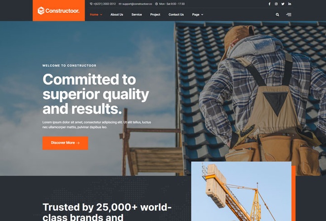 Constructoor - Template Kit for Construction