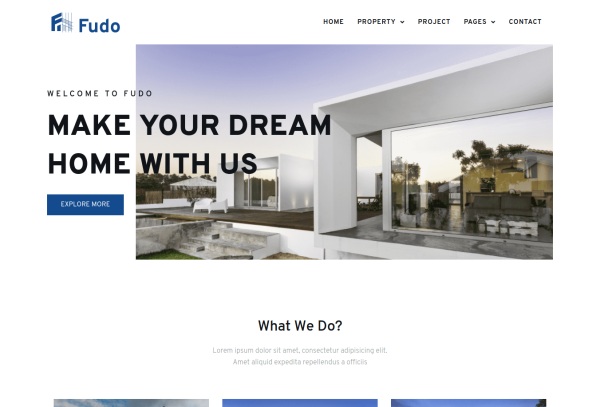 Fudo - Real Estate Elementor Template Kit