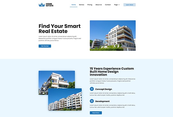 Hestate - Real Estate Template Kit