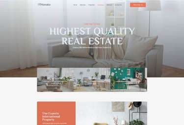 Manaka - Architecture & Interior Elementor Template Kit