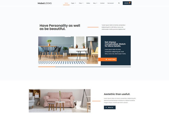 Mobel Looks - Elementor Shopping Furniture Template Kit