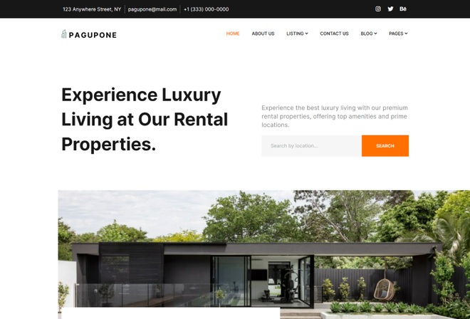 Pagupone - Real Estate Elementor Template Kit
