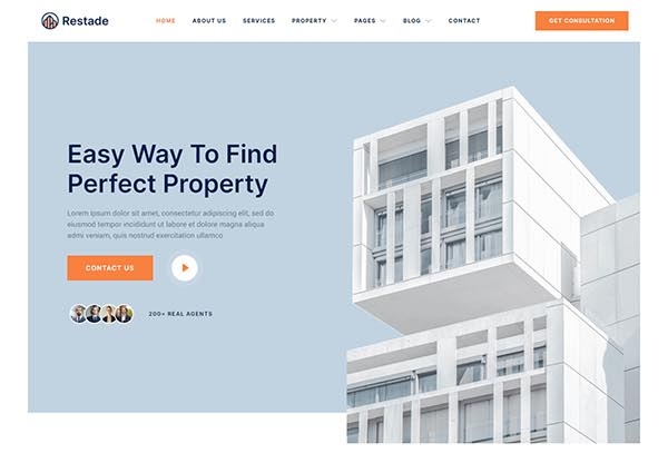 Restead – Real Estate & Property Elementor Template Kit
