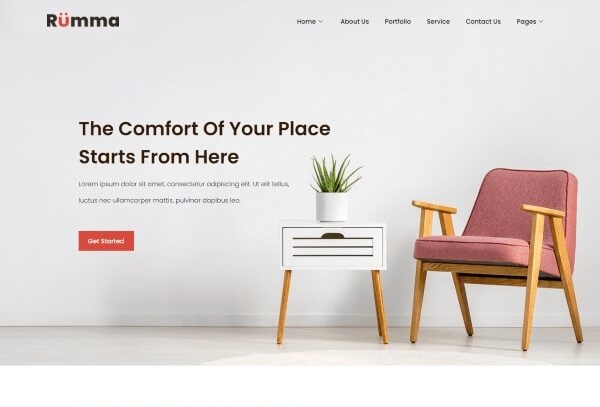 Rumma - Interior Design Template Kit