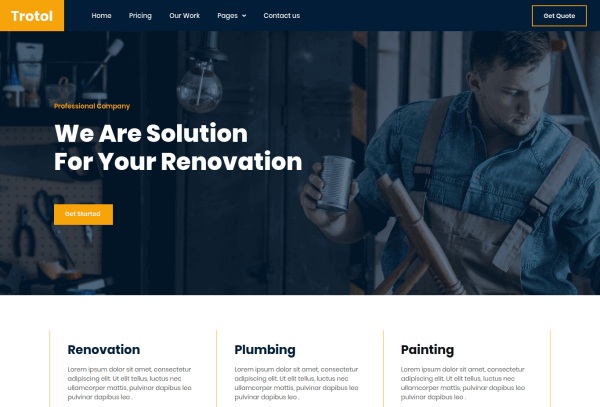 Trotol - Renovation Template Kit