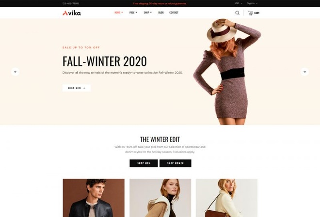 Avika - Multipurpose eCommerce