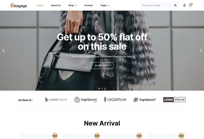 Bagage - Template Kit for Bag Store