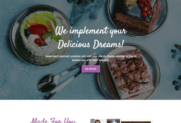 Cakeryshop - Bakery shop Template Kit