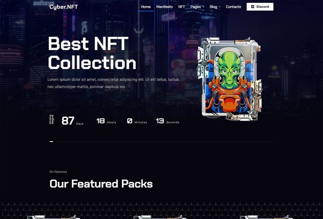 Cyber.NFT Marketplace & Portfolio