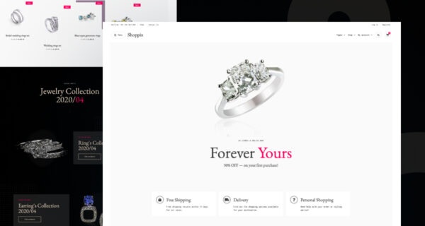 Shoppix - Luxury Store Template Kit