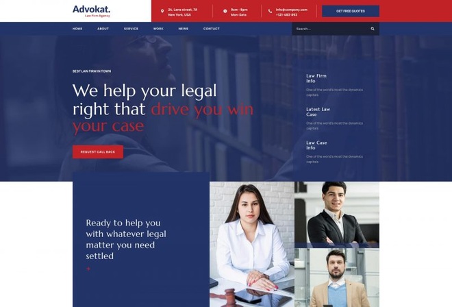 Advokat - Law Firm & Agency Elementor Kit
