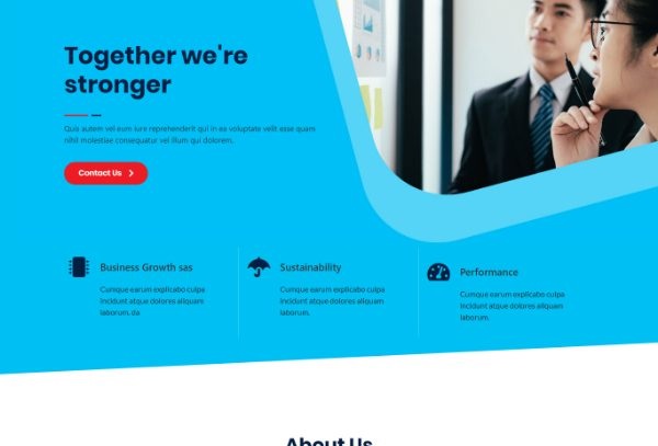 Fintec - Finance, Business Template Kit