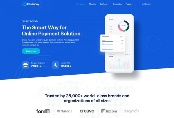 KassaPay - Template kit for payment gateway