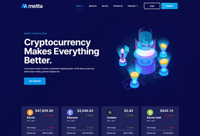 Metta - Template Kit for Cryptocurrencies