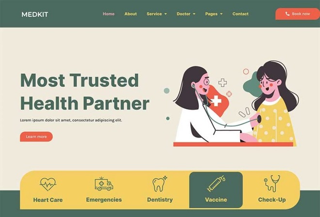 Medicalkit -Health & Medical Elementor Template Kit