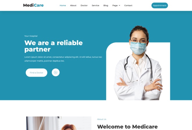 Medicare - Hospital & Health Services Template Kit